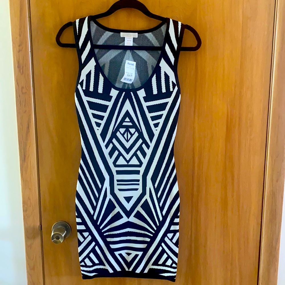 Super cute never worn black and white Jealous Tomato black and white dress
